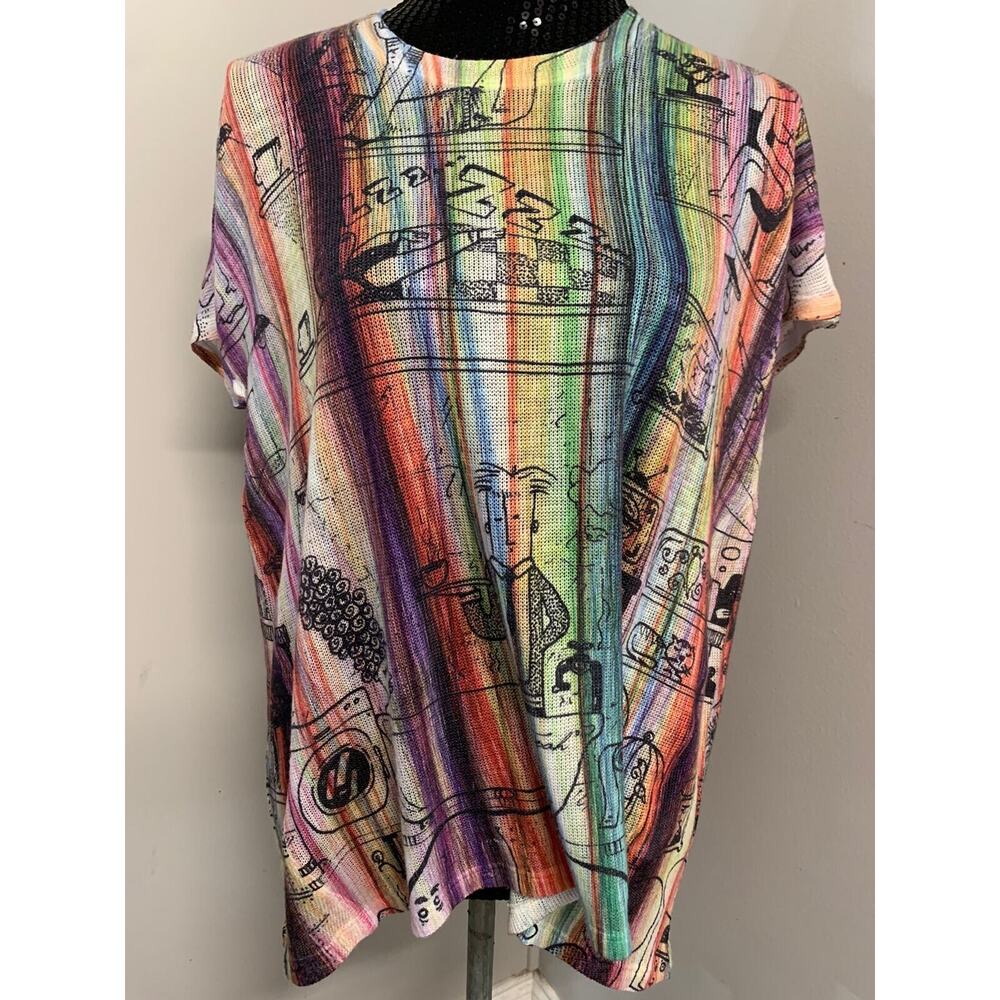 Inoah Blouse Top Multicolor S Women's A66